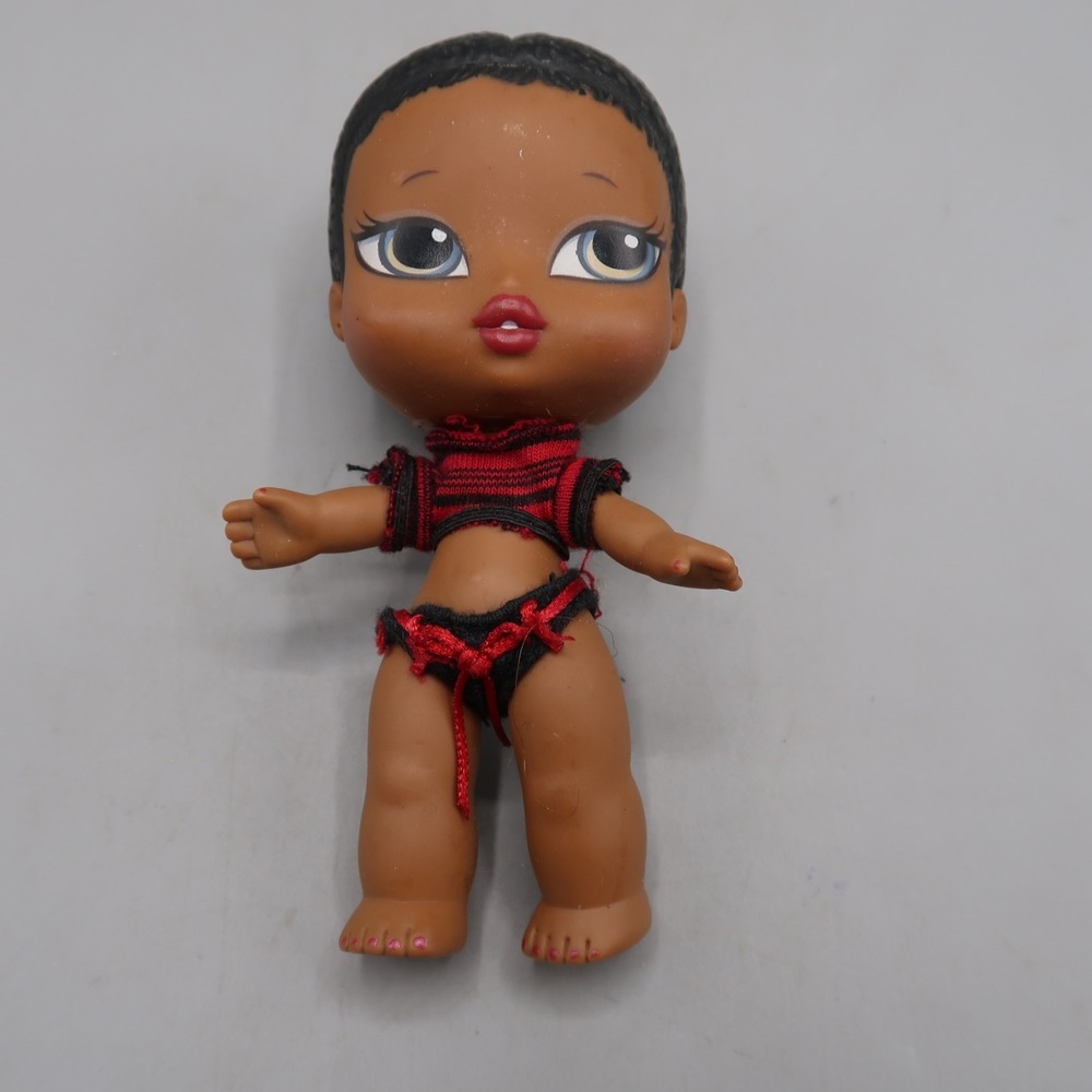 Bratz Babyz Sasha Baby Doll Sasha's Icon MGA 2004 Vintage 6" missing hair buns